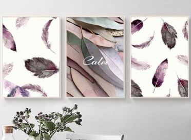 تابلوه زجاج - 3 قطع - 120×60