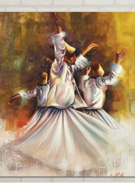  تابلوه مودرن- صوفي - 80*60
