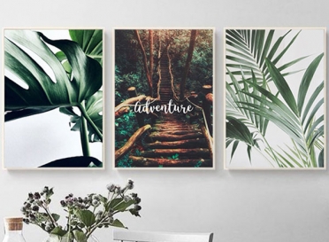 تابلوه زجاج - 3 قطع - 120×60