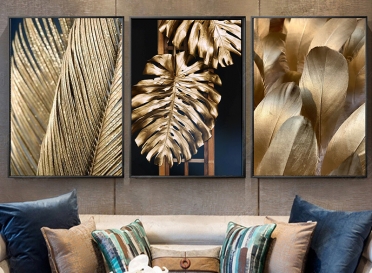 تابلوه زجاج - 3 قطع - 120×60