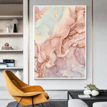 تابلوه زجاج - رخامي - 50×70