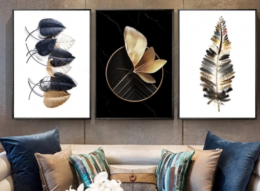 تابلوه زجاج - 3 قطع - 120×60