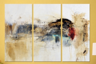 تابلوه مودرن - فن رسم - 3 قطع - 100*70